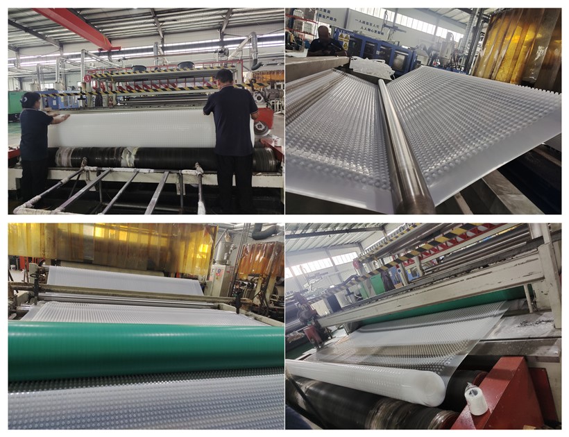 HDPE لوحة الدمل لورشة عمل الصرف الصحي على الحائط Conner Display.jpg