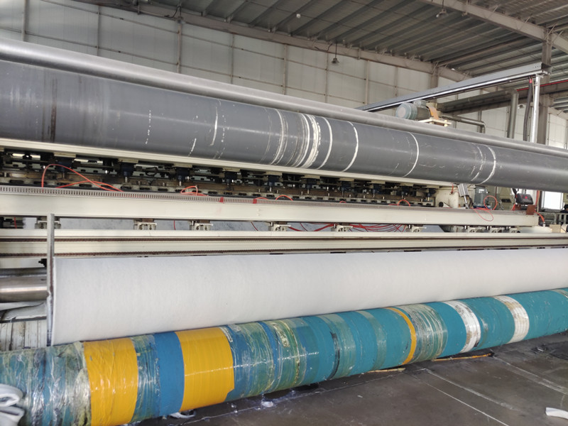 PP ألياف التيلة إبرة Geotextile.jpg غير المنسوجة