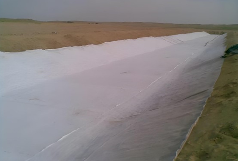 PP ألياف التيلة إبرة Geotextile.jpg غير المنسوجة