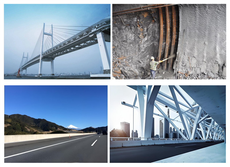 ألياف البولي بروبيلين PP Mesh Concrete Fiber Application.JPG