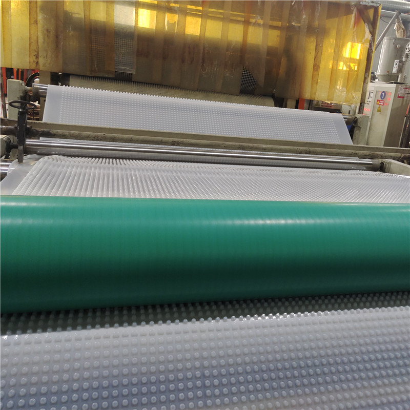 ورشة عمل ألواح تصريف البولي إيثيلين عالية الكثافة (HDPE)