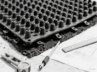 ألواح تصريف المياه المركبة للطبقة التحتية ألواح تصريف المياه المركبة للطبقة التحتية