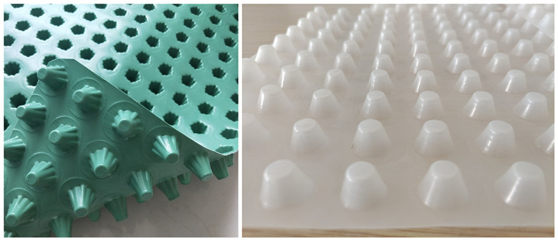 لوح تصريف غمازات HDPE للسقف الأخضر .jpg لوح تصريف غمازات HDPE للسقف الأخضر .jpg