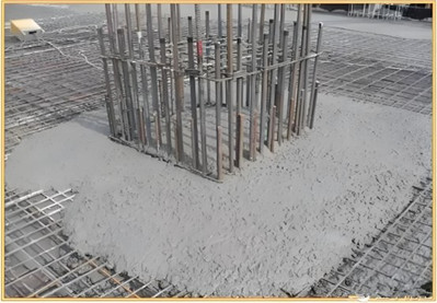 تطبيق ألياف البولي بروبيلين على الخرسانة.jpg تطبيق ألياف البولي بروبيلين على الخرسانة.jpg