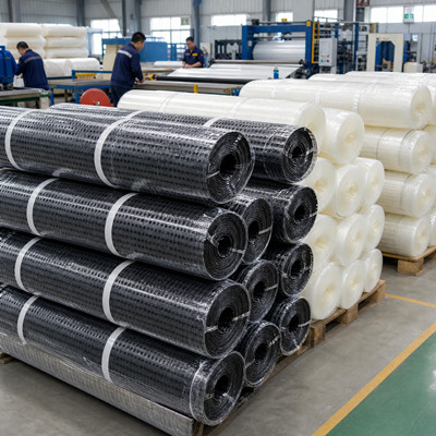 تغليف وربط لوح التصريف ذي النتوءات من HDPE.jpg