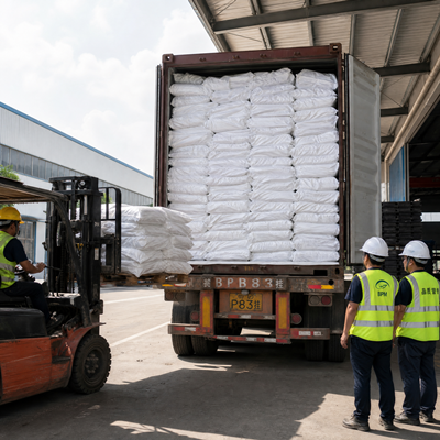 تحميل وشحن ألواح الصرف HDPE في الحاويات.png